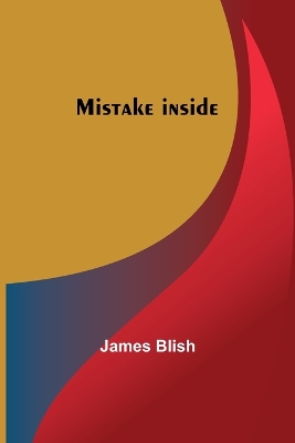 Book cover for Mistake inside