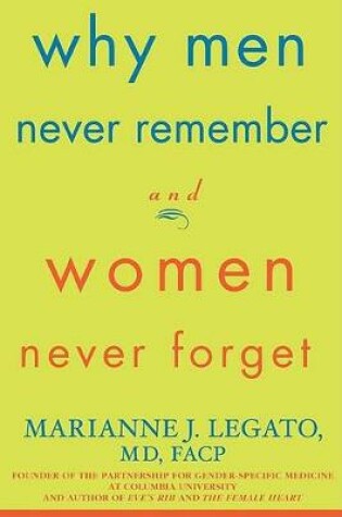 Cover of Why Men Never Remember and Women Never Forget