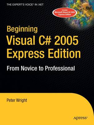 Book cover for Beginning Visual C# 2005 Express Edition