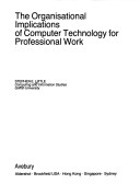 Book cover for Organizational Implications of Computer Technology for Professional Work