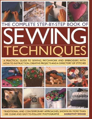 Book cover for Complete Step-by-step Book of Sewing Techniques