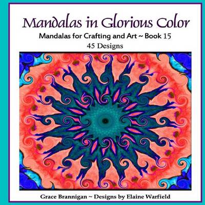 Cover of Mandalas in Glorious Color Book 15