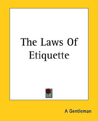 Book cover for The Laws of Etiquette