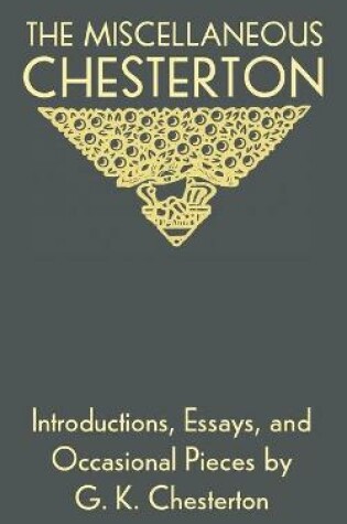 Cover of The Miscellaneous Chesterton