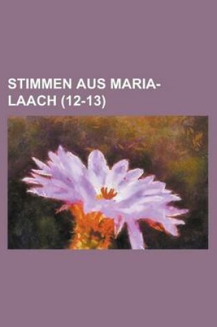 Cover of Stimmen Aus Maria-Laach (12-13)