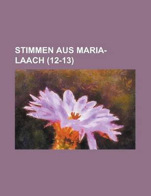 Book cover for Stimmen Aus Maria-Laach (12-13)