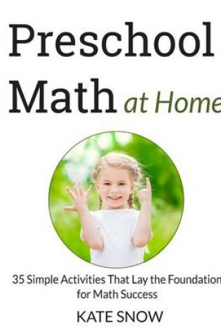 Cover of Preschool Math at Home