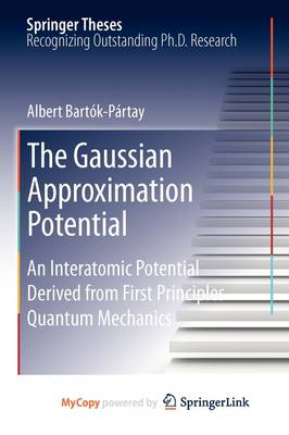 Book cover for The Gaussian Approximation Potential