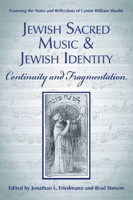 Book cover for Jewish Sacred Music and Jewish Identity