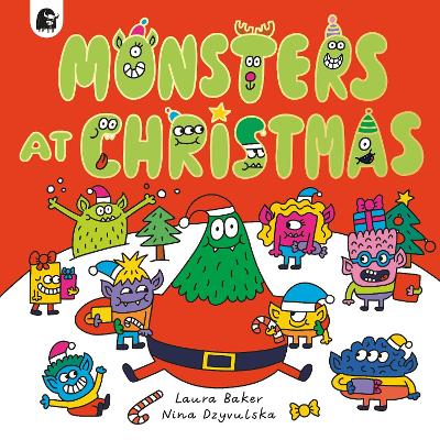 Book cover for Monsters at Christmas