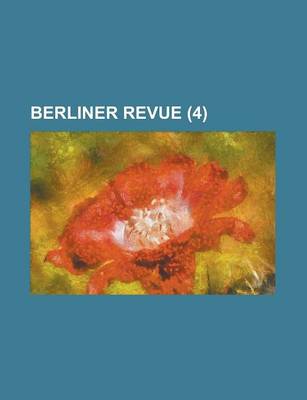 Book cover for Berliner Revue (4)