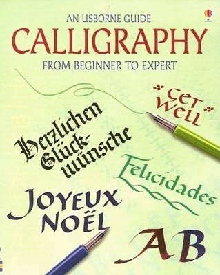 Book cover for An Usborne Guide Calligraphy from Beginner to Expert