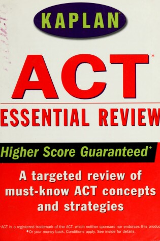 Cover of Act