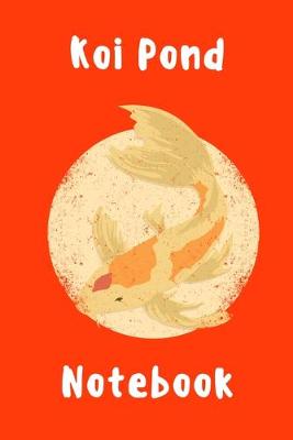 Book cover for Koi Pond Notebook