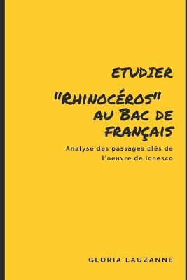 Book cover for Etudier Rhinoceros au Bac de francais