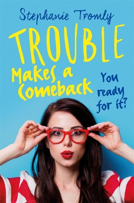 Book cover for Trouble Makes a Comeback