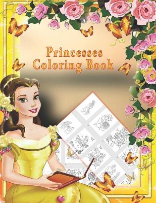 Book cover for Princesses Coloring Book