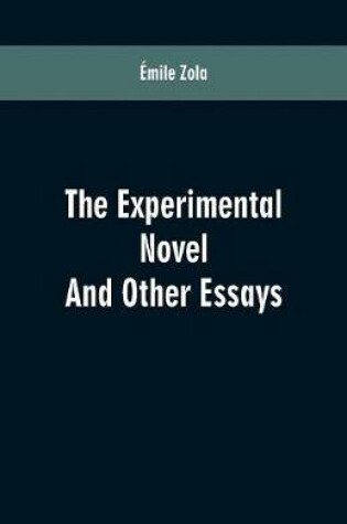 Cover of The Experimental Novel