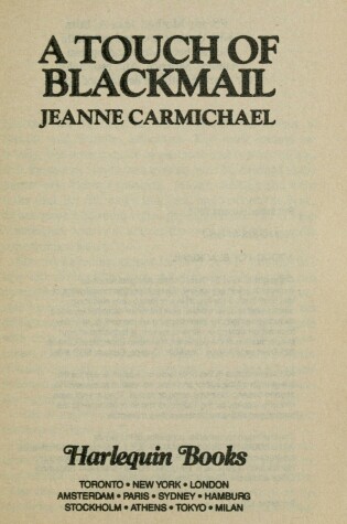 Cover of A Touch Of Blackmail