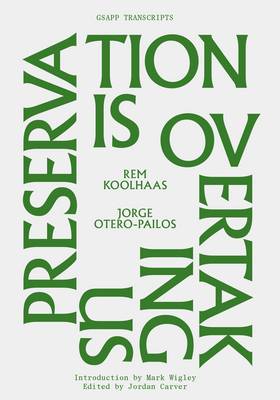Book cover for Preservation is Overtaking Us