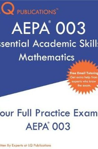 Cover of AEPA 003 Essential Academic Skills Mathematics