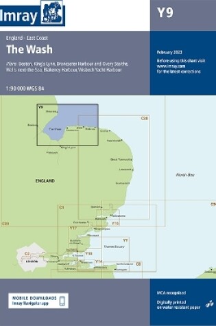 Cover of Imray Chart Y9