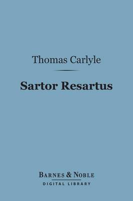 Book cover for Sartor Resartus (Barnes & Noble Digital Library)