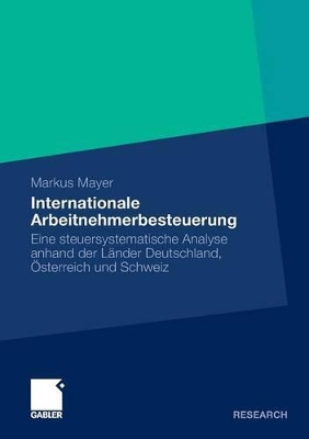 Book cover for Internationale Arbeitnehmerbesteuerung