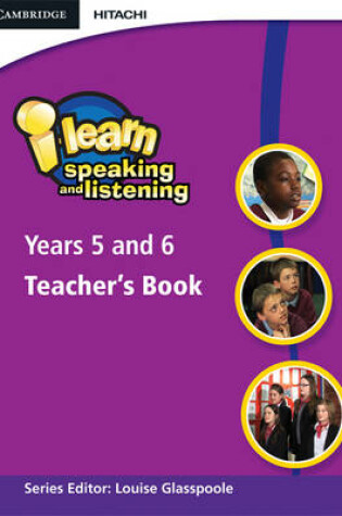 Cover of i-learn: Speaking and Listening Years 5 and 6 Teacher's Book