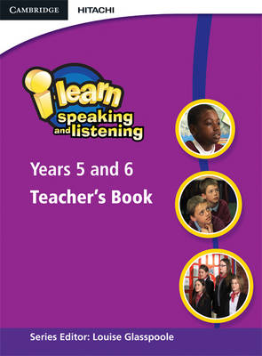 Book cover for i-learn: Speaking and Listening Years 5 and 6 Teacher's Book