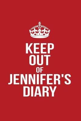 Book cover for Keep Out of Jennifer's Diary