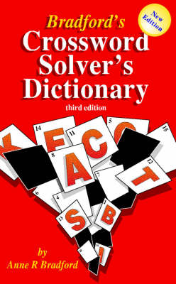 Book cover for Bradford's crossword solver's dictionary [3rd edition]