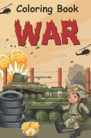 Cover of War Coloring Book