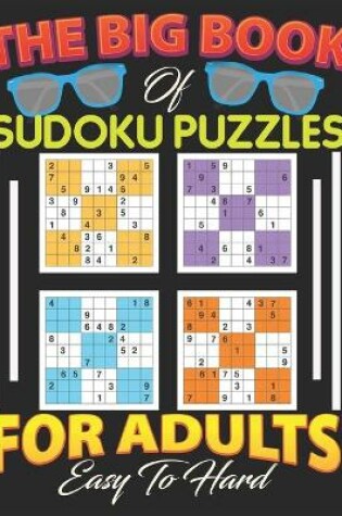 Cover of The Big Book of Sudoku Puzzles for adults Easy to Hard