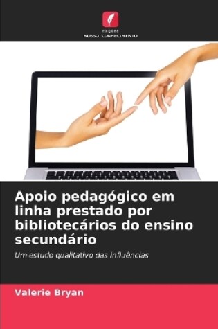 Cover of Apoio pedagógico em linha prestado por bibliotecários do ensino secundário