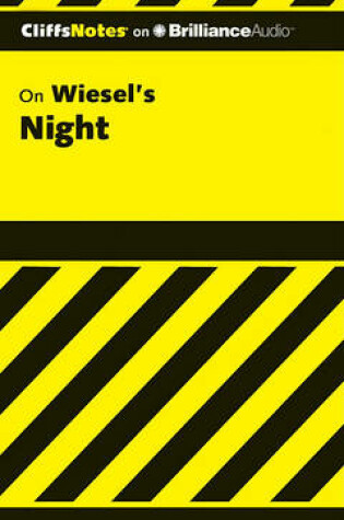 Cover of Cliffsnotes on Elie Wiesel's Night