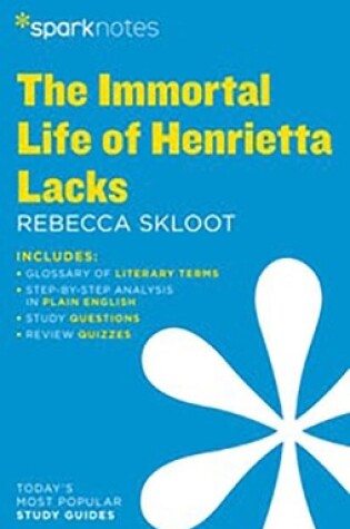 Cover of The Immortal Life of Henrietta Lacks Sparknotes Literature Guide