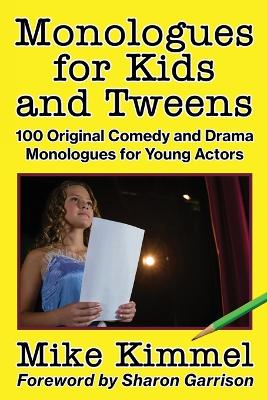 Book cover for Monologues for Kids and Tweens