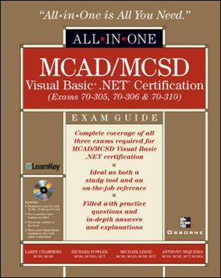 Cover of MCAD/MCSD Visual Basic .NET Certification All-in-One Exam Guide