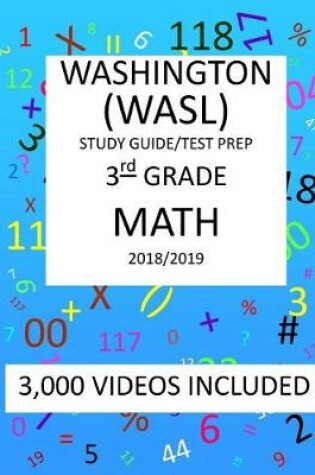 Cover of 3rd Grade WASHINGTON WASL, MATH, Test Prep