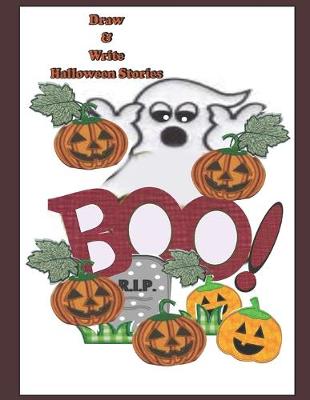 Book cover for Draw & Write Halloween Stories