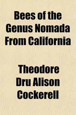 Book cover for Bees of the Genus Nomada from California