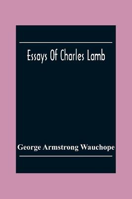 Book cover for Essays Of Charles Lamb