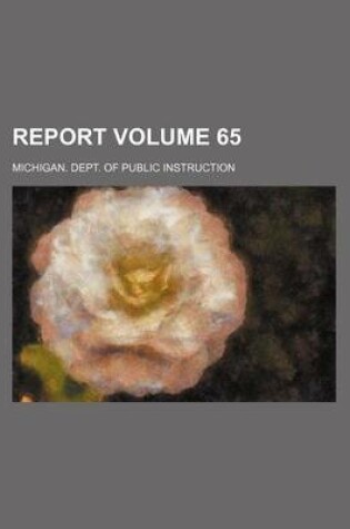 Cover of Report Volume 65