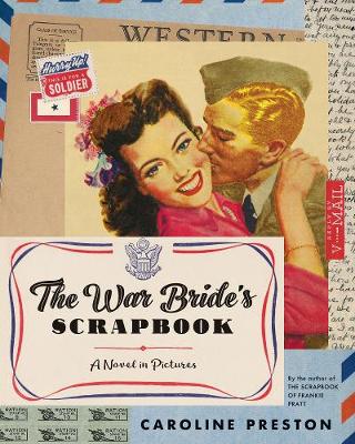 Book cover for The War Bride's Scrapbook