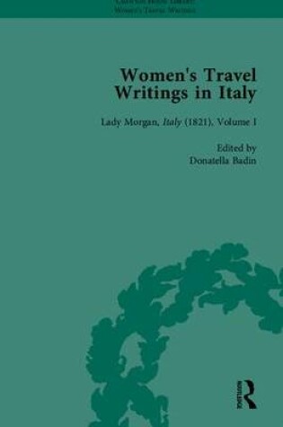 Cover of Women's Travel Writings in Italy, Part II