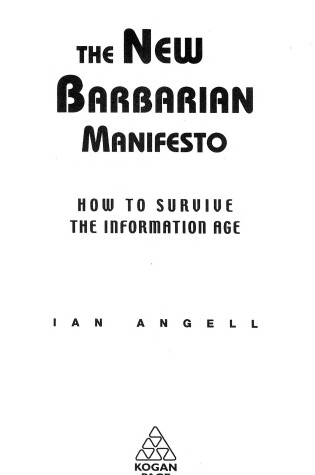 Cover of The New Barbarian Manifesto