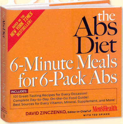 Book cover for The Abs Diet 6-Minute Meals For 6-Pack Abs