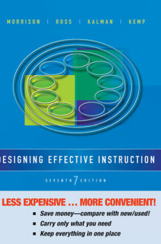 Cover of Designing Effective Instruction