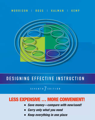 Book cover for Designing Effective Instruction